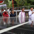 Kado HUT ke-79 RI, PTBA Resmikan PLTS Irigasi di Tanjung Agung