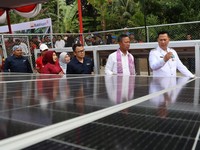 Kado HUT ke-79 RI, PTBA Resmikan PLTS Irigasi di Tanjung Agung