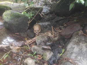 Geger Tengkorak Manusia Ditemukan di Pinggir Sungai Agam, Polisi Selidiki