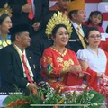 Momen Titiek Soeharto Berbaju Adat Hadiri Upacara di Istana Jakarta
