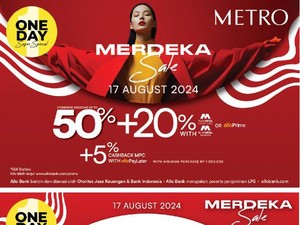 Merdeka Sale, Metro Department Store Gelar One Day Super Special