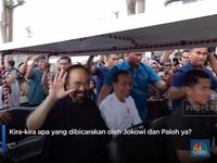 Momen Jokowi Ajak Surya Paloh Keliling IKN