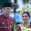 AHY Dapat Sepeda Jokowi, Menang Busana Terbaik di Upacara IKN
