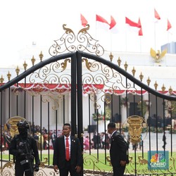 Potret Pengamanan Ketat Selama HUT RI-79 di Istana Merdeka, Jakarta