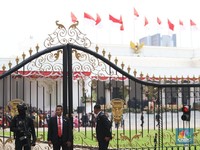 Potret Pengamanan Ketat Selama HUT RI-79 di Istana Merdeka, Jakarta