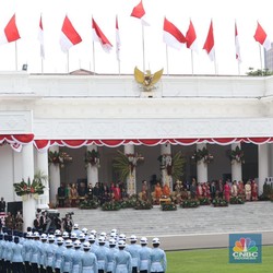 Upacara Peringatan HUT ke-79 RI di Istana Merdeka Jakarta
