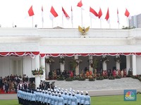 Upacara Peringatan HUT ke-79 RI di Istana Merdeka Jakarta