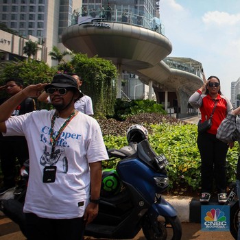 Detik-Detik Upacara Peringatan HUT Ke-79 RI di Bundaran HI