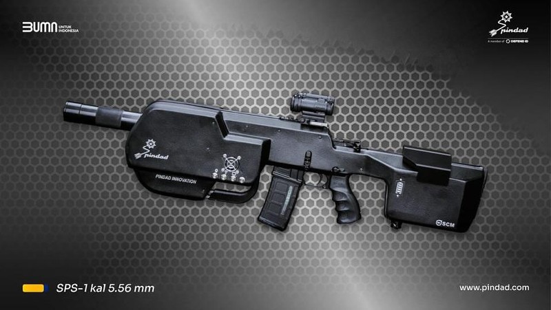 Momen HUT ke-79 Republik Indonesia, PT Pindad memperkenalkan produk inovasi terbaru dalam mengembangkan senjata anti-drone buatan dalam negeri yang diberi nama SPS-1 (Senjata Pelumpuh Senyap seri 1) dan kendaraan Maung MV3 Mobile Jammer pada 17 Agustus 2024 di Ibu Kota Nusantara (IKN). (Dok: PT Pindad)