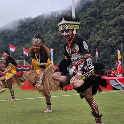 Parade Tarian Nusantara, Bawa Pesan Harmoni dari Tembagapura