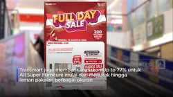 Diskon Seharian Hingga 77%, Yuk Borong Kasur & Lemari di Transmart