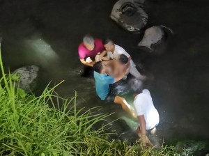 Terpeleset Saat Mandi, Pria Tewas di Aliran Sungai Unda Klungkung