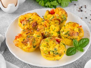 Resep Muffin Telur Daging Asap, Menu Sarapan Sehat Untuk Diet