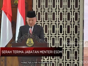 Sertijab, Ini Pesan Arifin Tasrif ke Menteri ESDM, Bahlil Lahadalia