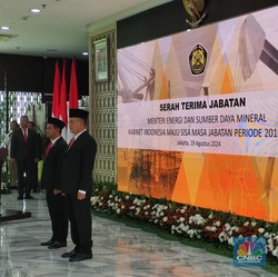 Serahkan Jabatan Menteri ESDM ke Bahlil, Arifin Tasrif: Saya Pamit