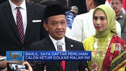 Bahlil: Saya Daftar Pemilihan Calon Ketum Golkar Malam Ini!