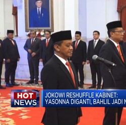 Jokowi Reshuffle Kabinet & Sri Mulyani Perketat Buka Rekening Bank