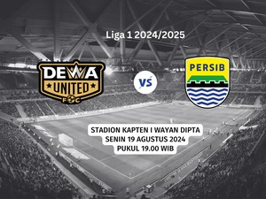 Prediksi Susunan Pemain Dewa United Vs Persib Bandung