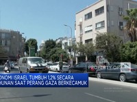 Ekonomi Israel Tumbuh 1,2% Secara Tahunan Saat Perang Gaza Berkecamuk