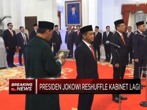  Jokowi Lantik Rosan Roeslani Jadi Menteri Investasi Ke-2