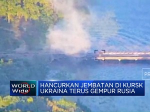 Video: Hancurkan Jembatan di Kursk, Ukraina Terus Gempur Rusia