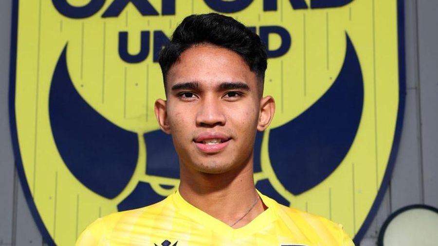 Marselino Ferdinan resmi jadi pemain Oxford United. (Dok. Oxford United)