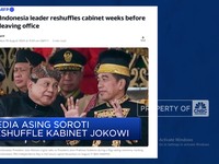 Video: Media Asing Soroti Reshuffle Kabinet Jokowi