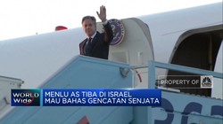 Video: Menlu AS Tiba Di Israel Mau Bahas Gencatan Senjata