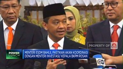 Digantikan Rosan Roeslani, Bahlil Siap Koordinasi Terkait Investasi