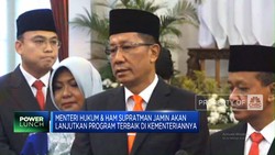Menteri Supratman Jamin Lanjutkan Program Terbaik di Kemenkumham