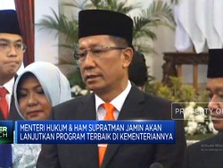 Menteri Supratman Jamin Lanjutkan Program Terbaik di Kemenkumham