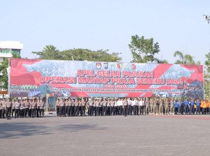 1.395 Personel Gabungan Siap Amankan Pilkada Lamongan 2024