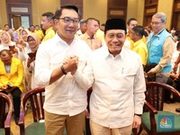 Sah! 12 Partai Dukung Ridwan Kamil-Suswono Maju di Pilgub Jakarta 2024