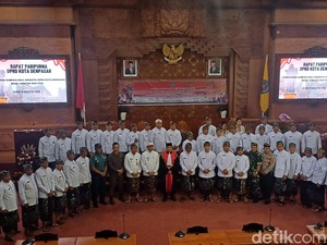 45 Anggota DPRD Denpasar Resmi Dilantik, Ini Daftarnya