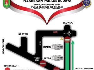 Ada Parade Budaya di Sawitan Magelang Siang Ini, Catat Rekayasa Lalinnya!