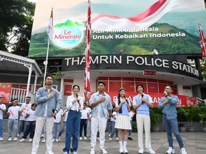 Seru! Penyanyi-Ojol Nyanyi Bareng Lagu Nasional Kolaborasi Le Minerale