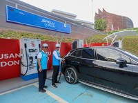 Mobil Listrik Banyak Dipakai Saat Perayaan HUT RI di IKN, Ini Buktinya