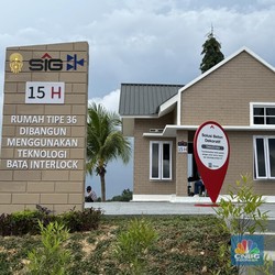 Hadirkan Hunian Ramah Lingkungan di IKN, SIG Gunakan Bata Interlock