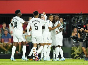 Real Madrid Sekarang: Bellingham, Vinicius, Mbappe, Rodrygo....Gol!