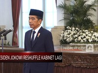 Video: Reshuffle Lagi, Presiden Jokowi Lantik 3 Menteri & 1 Wamen Baru