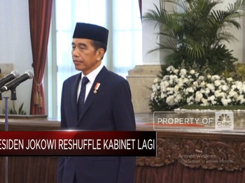 Video: Reshuffle Lagi, Presiden Jokowi Lantik 3 Menteri & 1 Wamen Baru