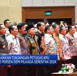 Video: Jokowi Naikkan Tunjangan Petugas KPU Hingga 50%