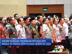 Video: Jokowi Naikkan Tunjangan Petugas KPU Hingga 50%