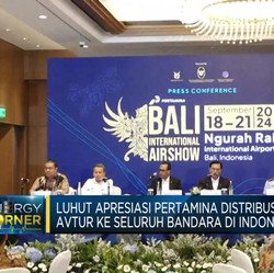 Distribusikan Avtur Ke Seluruh Bandara RI, Luhut Apresiasi Pertamina