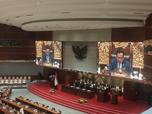 DPR Gelar Paripurna Bahas RUU APBN 2025, 104 Anggota Dewan Hadir