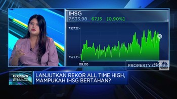 Video: IHSG Lanjutkan Rekor All Time High, Sampai Kapan Bertahan?