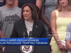 Kamala Harris Usulkan Kenaikan Pajak Perusahaan, Trump Mau Turunkan