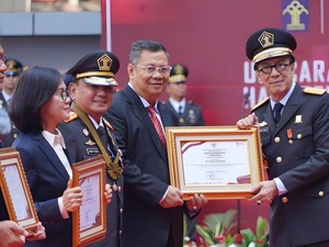 TASPEN Kembali Raih Penghargaan Mitra Kerja Terbaik dari Kemenkumham