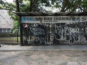Asal-usul Bike Sharing yang Kini Terbengkalai di DU Bandung