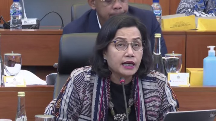 Menteri Keuangan Sri Mulyani. (YouTube/Banggar DPR RI)